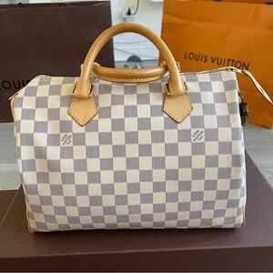 Louis Vuitton Damier Azur 30 Speedy